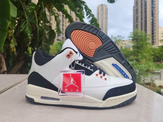 Air Jordan 3 White Black Men's Women Basketball Shoes AJ3-64 - Click Image to Close